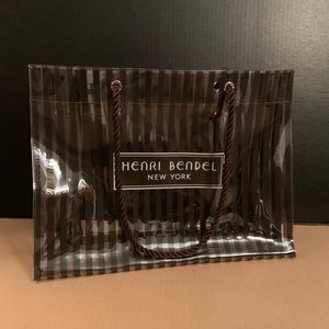 Henri Bendel PVC Striped Tote